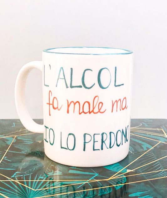 MUG L'ALCOL FA MALE