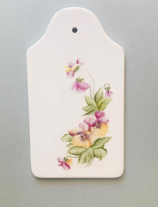 Hand painted chopping board - Tagliere villette